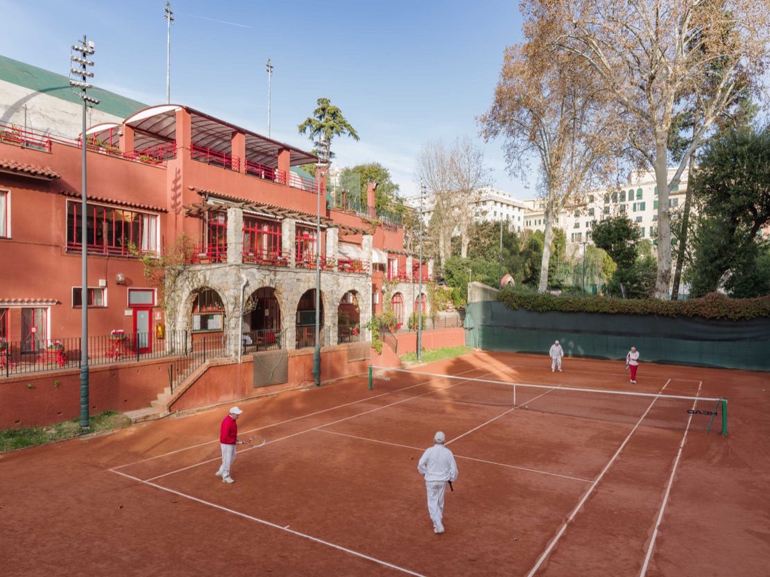 <Campo da Gioco tennis Club Genova